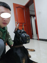 Load image into Gallery viewer, Cowhide Muzzle for Medium and Large Dogs