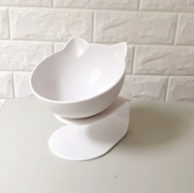 Load image into Gallery viewer, Double Feeding Bowl Protects Cervical Vertebra for Cats