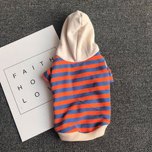 Load image into Gallery viewer, Striped Sweater Hoodie for Dogs