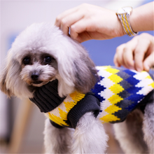 Load image into Gallery viewer, Argyle Sweater for Cats and Dogs