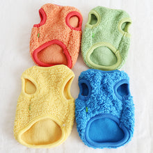Load image into Gallery viewer, Warm Fuzzy Colorful Vest for Pets