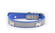 Load image into Gallery viewer, Reflective Three Bone Collar for Pets