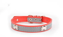 Load image into Gallery viewer, Reflective Three Bone Collar for Pets