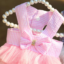 Load image into Gallery viewer, Two Strap Tule Dress With Bow for Cats and Dogs