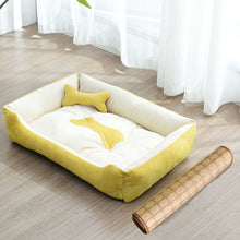 Load image into Gallery viewer, Dog Bone Lounge Pet Bed