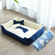 Load image into Gallery viewer, Dog Bone Lounge Pet Bed