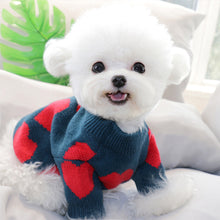 Load image into Gallery viewer, Love Heart Printed Sweater for Dogs