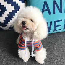 Load image into Gallery viewer, Striped Sweater Hoodie for Dogs