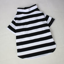 Load image into Gallery viewer, Turtle-Neck Bold Striped Shirt for Dogs and Cats