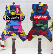 Load image into Gallery viewer, Rainbow Camouflage Hoodie for Dogs