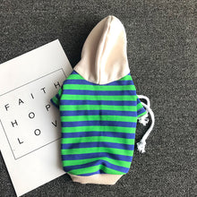 Load image into Gallery viewer, Striped Sweater Hoodie for Dogs