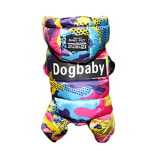 Load image into Gallery viewer, Rainbow Camouflage Hoodie for Dogs