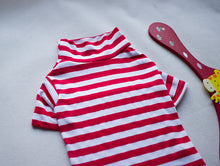 Load image into Gallery viewer, Turtle-Neck Bold Striped Shirt for Dogs and Cats