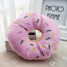 Load image into Gallery viewer, Plush Donut Sounding Toy for Pets