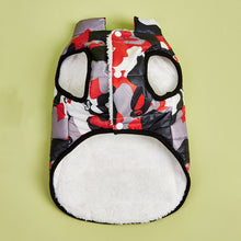 Load image into Gallery viewer, Camouflage Padded Jacket for Dogs