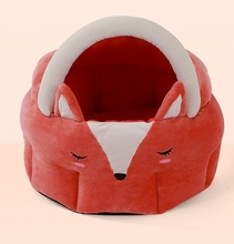 Load image into Gallery viewer, Sleeping Fox Cat Bed