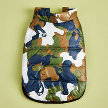 Load image into Gallery viewer, Camouflage Padded Jacket for Dogs