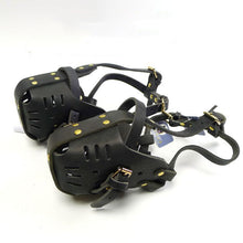 Load image into Gallery viewer, Cowhide Muzzle for Medium and Large Dogs