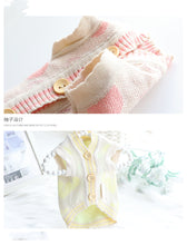 Load image into Gallery viewer, Princess Sweater Cardigan for Dogs and Cats