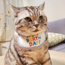 Load image into Gallery viewer, Happy Birthday Bib for Cats and Dogs
