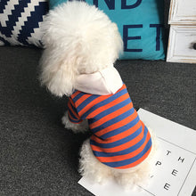 Load image into Gallery viewer, Striped Sweater Hoodie for Dogs
