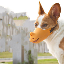 Load image into Gallery viewer, Rhino Shape Adjustable Silicone Muzzle for Dogs
