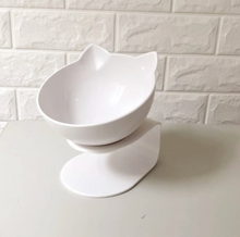 Load image into Gallery viewer, Double Feeding Bowl Protects Cervical Vertebra for Cats
