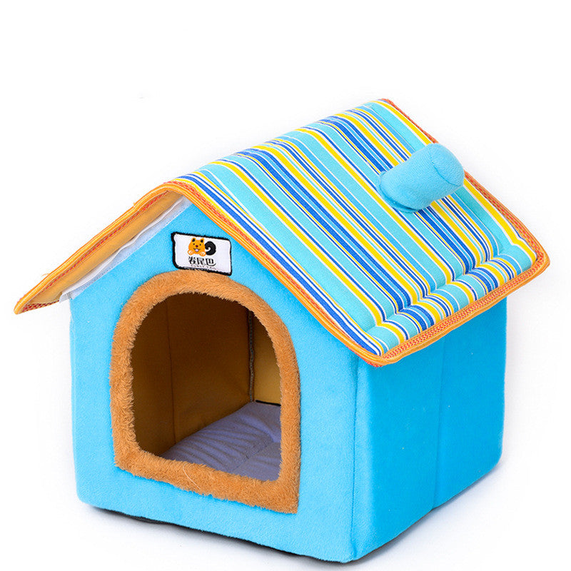 Happy Pet Happy Home House Bed for Cat and Dogs