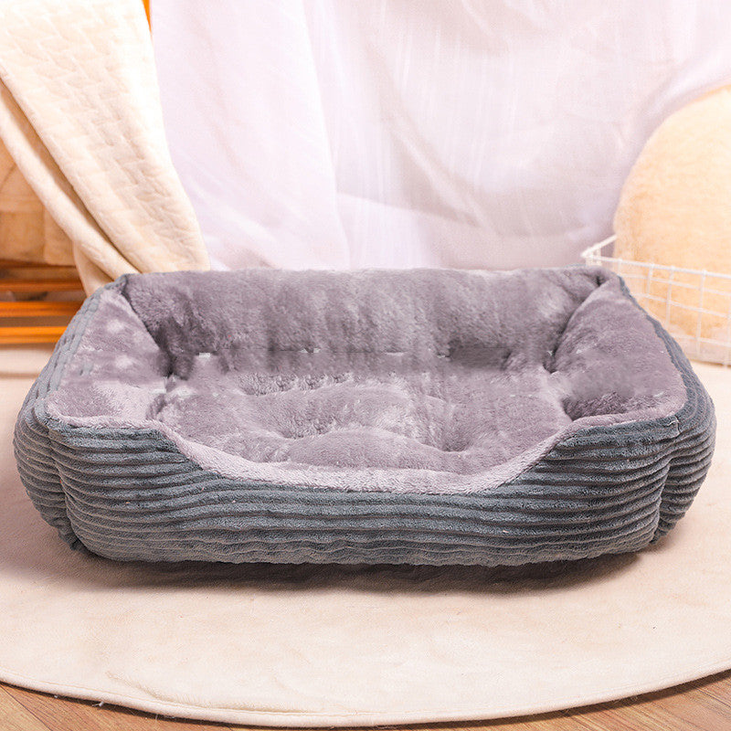 Dog Lounge Deep Seated Rectangle Pet Bed