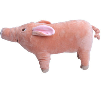 Big Plush Pig Toy for Dogs