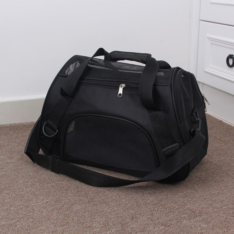 Portable Mesh Carrier Travel Bag for Pets