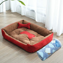 Load image into Gallery viewer, Dog Bone Lounge Pet Bed
