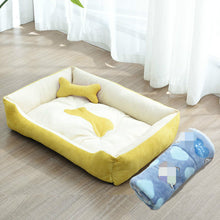 Load image into Gallery viewer, Dog Bone Lounge Pet Bed
