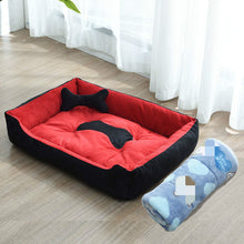 Load image into Gallery viewer, Dog Bone Lounge Pet Bed
