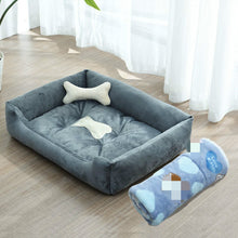 Load image into Gallery viewer, Dog Bone Lounge Pet Bed
