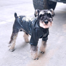 Load image into Gallery viewer, Faux Leather Biker Jacket for Dogs
