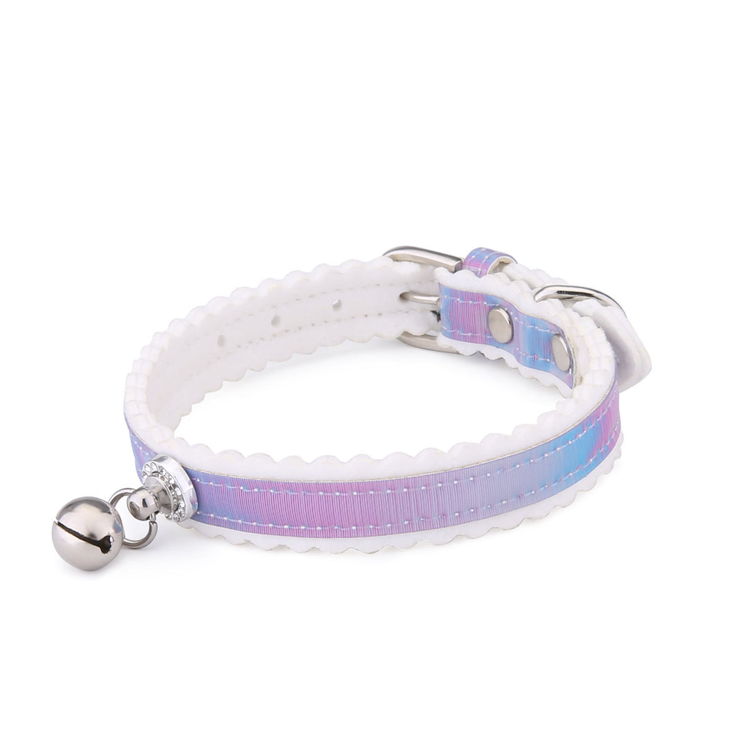 Gradient Color Bell Collar for Cats