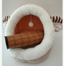 Load image into Gallery viewer, Plush Kitty Cat Bed
