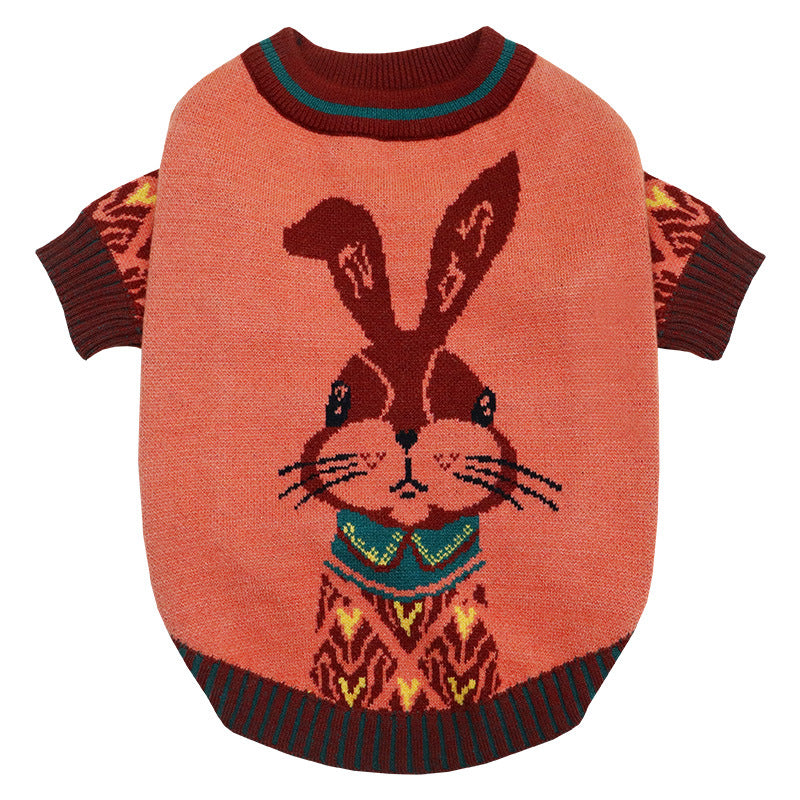 Autumn Rabbit Sweater for Dogs