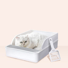 Load image into Gallery viewer, Semi-enclosed Litter Box for Cats
