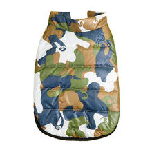 Load image into Gallery viewer, Camouflage Padded Jacket for Dogs
