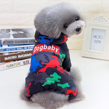 Load image into Gallery viewer, Rainbow Camouflage Hoodie for Dogs
