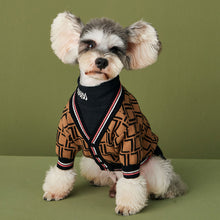 Load image into Gallery viewer, V-Neck Button Up Sweater for Dogs
