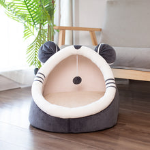 Load image into Gallery viewer, Plush Kitty Cat Bed
