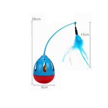 Load image into Gallery viewer, Feather Tumbler Cat Toy
