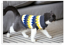 Load image into Gallery viewer, Argyle Sweater for Cats and Dogs
