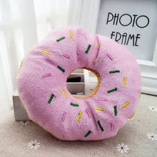 Load image into Gallery viewer, Plush Donut Sounding Toy for Pets
