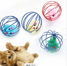 Load image into Gallery viewer, Caged Mouse Cat Toy
