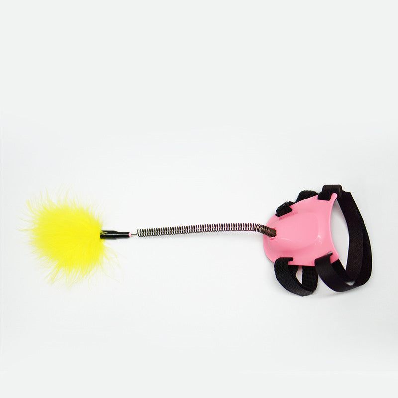 Multi-Task Spring Cat Toy