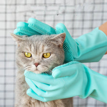 Load image into Gallery viewer, Silicone Grooming Gloves for Pets
